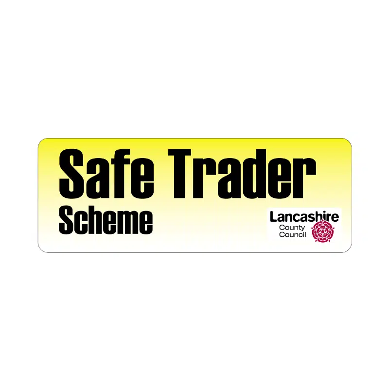 JR roofing Lancs Limited are members of the Lancashire Safe Trader Scheme